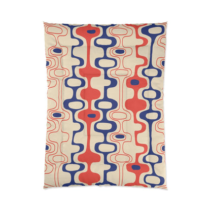 Kate McEnroe New York Retro Geometric Mid Mod Comforter Comforters