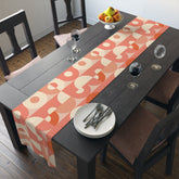 Kate McEnroe New York Retro Geometric Orb Table Runner, Mid Century Modern Dining AccentTable Runners26558755908261425799