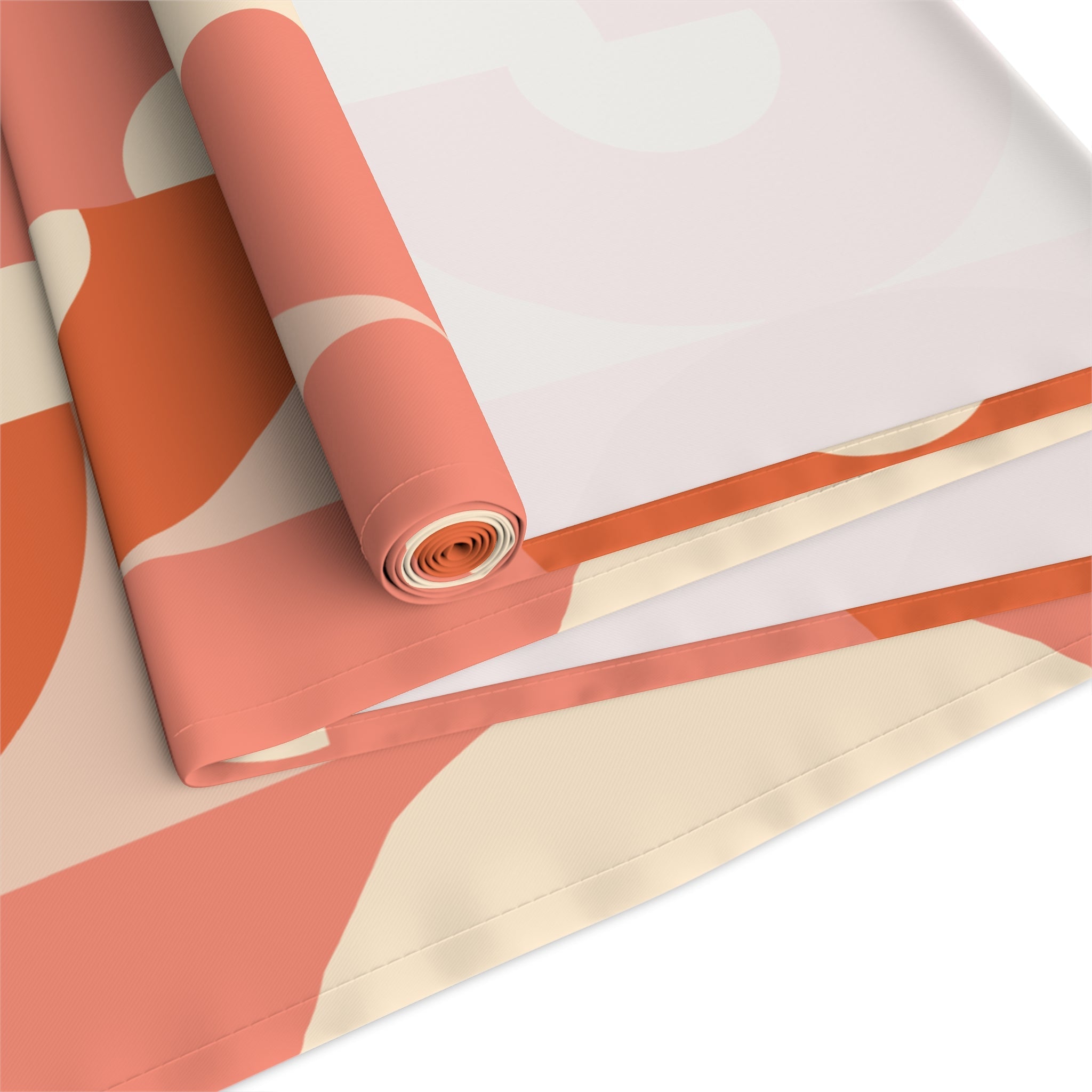 Kate McEnroe New York Retro Geometric Orb Table Runner, Mid Century Modern Dining AccentTable Runners26558755908261425799