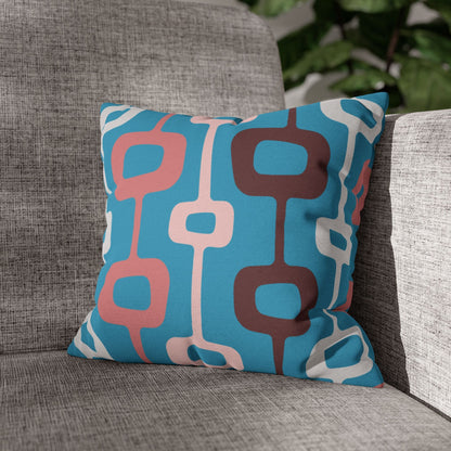 Kate McEnroe New York Retro Geometric Pillow Cover, Mid Century Modern Atomic Shape Cushion, 70s Groovy Home Decor AccentThrow Pillow Covers20637230731738995670