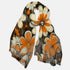 Kate McEnroe New York Retro Groovy Floral Pashmina ScarfScarves & WrapsPMA48.629651