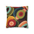 Kate McEnroe New York Retro Groovy Geometric Circle Orbs Pillow Cover, 70s Mid Century Modern Psychedelic Abstract Throw Cushions - 132682825Throw Pillow Covers13046766939145337874