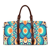 Kate McEnroe New York Retro Groovy Hippie Mid Mod Travel Duffel BagDuffel BagsD2819663