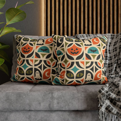 Kate McEnroe New York Retro Halloween Throw Pillow Cover | Spooky MCM DecorThrow Pillow Covers25130935512832988978