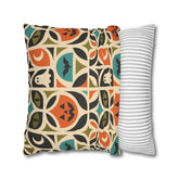 Kate McEnroe New York Retro Halloween Throw Pillow Cover | Spooky MCM DecorThrow Pillow Covers25130935512832988978