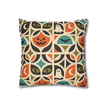 Kate McEnroe New York Retro Halloween Throw Pillow Cover | Spooky MCM DecorThrow Pillow Covers25130935512832988978