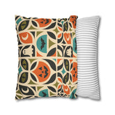 Kate McEnroe New York Retro Halloween Throw Pillow Cover | Spooky MCM DecorThrow Pillow Covers25130935512832988978