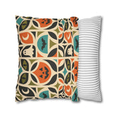 Kate McEnroe New York Retro Halloween Throw Pillow Cover | Spooky MCM DecorThrow Pillow Covers25130935512832988978