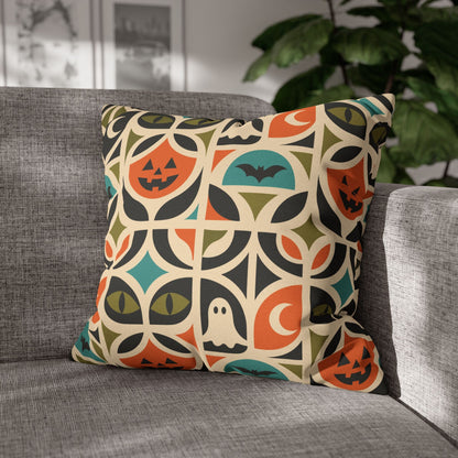 Kate McEnroe New York Retro Halloween Throw Pillow Cover | Spooky MCM DecorThrow Pillow Covers25130935512832988978