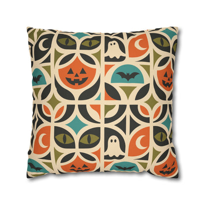 Kate McEnroe New York Retro Halloween Throw Pillow Cover | Spooky MCM DecorThrow Pillow Covers30943236744877746772