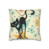 Kate McEnroe New York Retro Kitschy Cat Mid Mod Boomerang Starbursts Pillow Cover, Atomic MCM Cushion Covers, Mid Century Modern Living Room, Bedroom DecorThrow Pillow Covers14834527219432125024