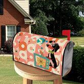 Kate McEnroe New York Retro MCM Atomic Dachshund Magnetic Mailbox CoverMailbox CoversrjYqipaF7M