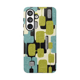 Kate McEnroe New York Retro MCM Geometric iPhone Case, Mid Century Modern Block Abstract Phone CoverPhone Cases79256495816588620586