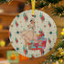 Kate McEnroe New York Retro Mid Century Kitsch Vintage Christmas Card Art OrnamentOrnaments23646841729315064204