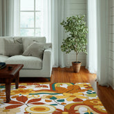 Kate McEnroe New York Retro Mid Century Modern 70s Groovy Hippie Area RugRugs10521363425056226499