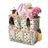 Kate McEnroe New York Retro Mid Century Modern Geometric Floral Garden Tool Tote BagGarden Tool BaghCHK8degnb