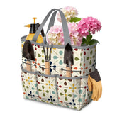 Kate McEnroe New York Retro Mid Century Modern Geometric Floral Garden Tool Tote BagGarden Tool BaghHXGhJ4zJv
