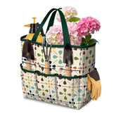 Kate McEnroe New York Retro Mid Century Modern Geometric Floral Garden Tool Tote BagGarden Tool BagU9PHskdWGW