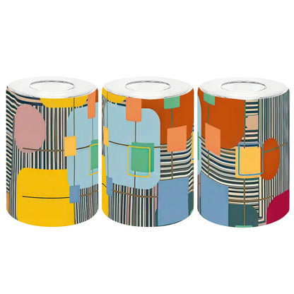 Kate McEnroe New York Retro Mid Century Modern Glass Lamp Shade, MCM Geometric Accent LightingLamp Shadest6CkFFjqK4