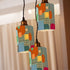 Kate McEnroe New York Retro Mid Century Modern Glass Lamp Shade, MCM Geometric Accent LightingLamp Shadest6CkFFjqK4
