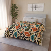 Kate McEnroe New York Retro Mid Century Modern Halloween Throw BlanketBlankets32382473140417237770