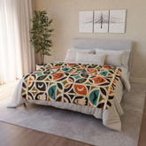 Kate McEnroe New York Retro Mid Century Modern Halloween Throw BlanketBlankets68197390080177814606