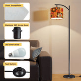 Kate McEnroe New York Retro Mod Flower Arc Floor Lamp, 70s Mid Century Modern LightingArc Floor Lampslmgc1nAJU3