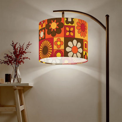 Kate McEnroe New York Retro Mod Flower Lamp Shade, Mid Century Modern LightingLamp ShadesThNpNrQk9m