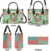 Kate McEnroe New York Retro Mod Housewife Handbag, Kitschy MCM Atomic Cat PurseHandbagsWE9PL36W-4