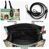 Kate McEnroe New York Retro Mod Housewife Handbag, Kitschy MCM Atomic Cat PurseHandbagsWE9PL36W-4