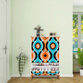 Kate McEnroe New York Retro Mod Orb Shoe Cabinet, 70s Geometric Storage UnitShoe StoragexekDjJBtGA