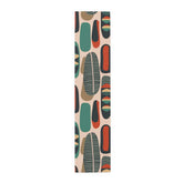 Kate McEnroe New York Retro Mod Table Runner, MCM Geometric Dining Decor, Abstract Shapes Table Linen, Mid Century Modern Table AccessoryTable Runners27740386211055351155