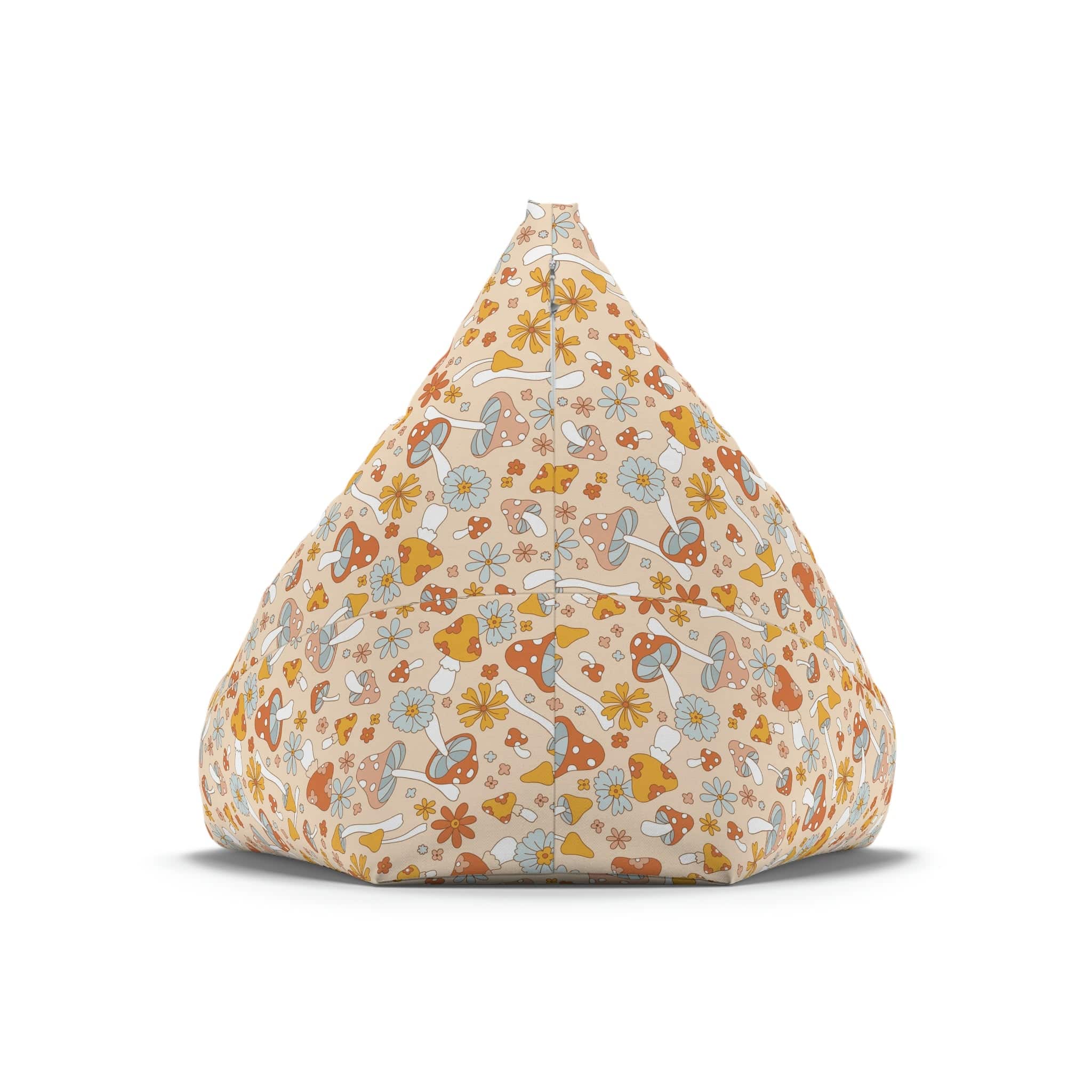 Kate McEnroe New York Retro Mushroom Bean Bag Chair CoverBean Bag Chair Covers13878109958500514458