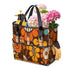 Kate McEnroe New York Retro Orange Brown Groovy Hippie Flower 70s Garden Tool BagGarden Tool Baggz3RpWyFzy