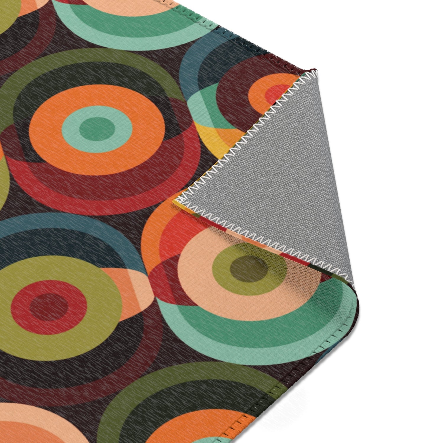 Kate McEnroe New York Retro Orb Area Rug, Mid Century Modern Geometric Indoor Carpet, 70s Groovy Accent Floor DecorRugs14131687449903522768