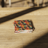 Kate McEnroe New York Retro Orbs 70s Soapstone Coaster, Mid Century Modern BarwareCoasters7021