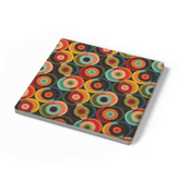 Kate McEnroe New York Retro Orbs 70s Soapstone Coaster, Mid Century Modern BarwareCoasters7021
