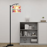 Kate McEnroe New York Retro Pink Flamingo Tropical Sunset Palm Beach Drum Lamp ShadeLamp Shadesuba7QA6E9Q