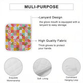 Kate McEnroe New York Retro Pink Yellow Groovy Atomic Starburst Quilted Pot Holder Setpot holdertfrmFzTGIp