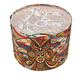 Kate McEnroe New York Retro Psychedelic Owl 70s Lampshade, Boho Mushroom DecorLamp ShadesyEWGiL7qVr