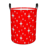 Kate McEnroe New York Retro Red Starburst Pop MCM Laundry BasketLaundry BasketsMQvokh5fU1