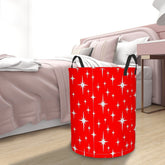 Kate McEnroe New York Retro Red Starburst Pop MCM Laundry BasketLaundry BasketsMQvokh5fU1
