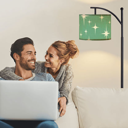 Kate McEnroe New York Retro Starburst Arc Floor Lamp, Mid Century Modern Atomic Lighting AccentArc Floor Lampsrv5hbtilv0