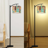 Kate McEnroe New York Retro Tiki Polynesian Lamp Shade, Mid Century Modern ExoticaLamp ShadesH7xzfXL2BT
