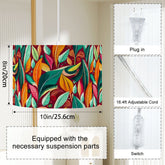 Kate McEnroe New York Retro Tropical Botanical Mid Century Modern Bohemian Pendant LampPendant LightssHBzurVTr5