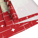 Kate McEnroe New York Retro Vintage 1950s Santa Claus Christmas Table RunnerTable Runners29389989983605660124
