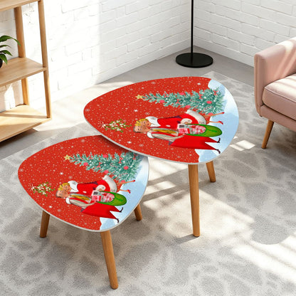 Kate McEnroe New York Retro Vintage 50s Kitsch Christmas Nesting TablesNesting Tables8HZfclmylK