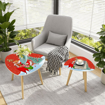 Kate McEnroe New York Retro Vintage 50s Kitsch Christmas Nesting TablesNesting Tables8HZfclmylK