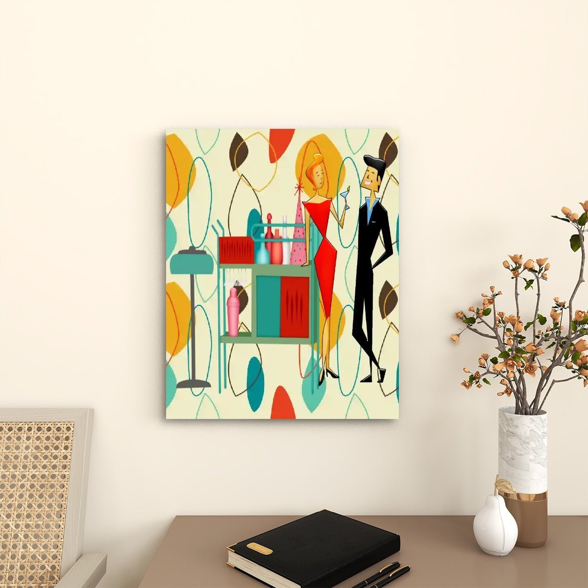 Mid Century Modern Canvas Art & Posters – Kate McEnroe New York