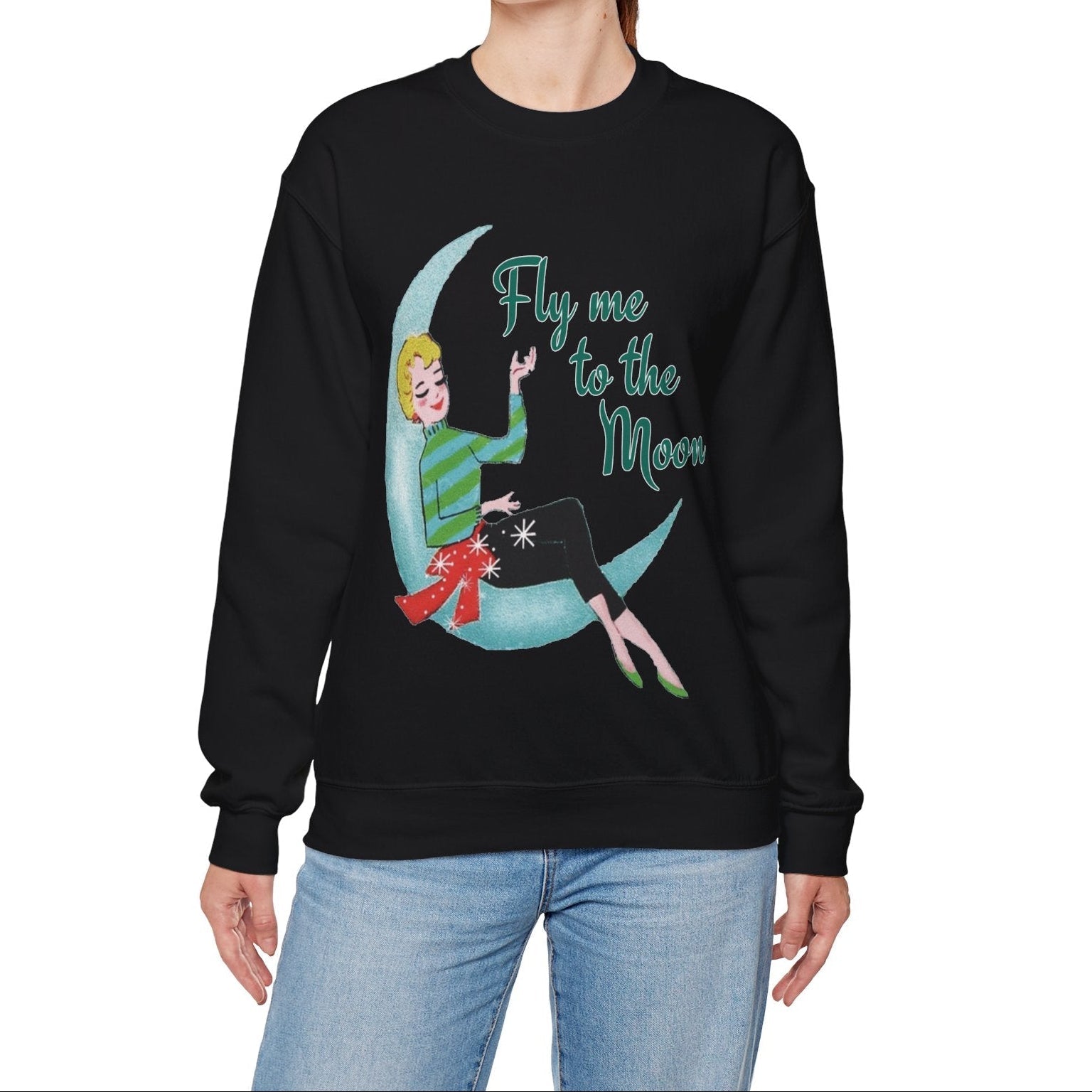 Kate McEnroe New York Retro Vintage Atomic age Sweatshirt, Mid Century Modern 50s PulloverSweatshirts15873764819353257760